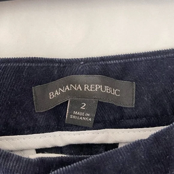 Banana Republic Logan Pants Women’s Corduroy Velour Bootcut style Size: 2 - Picture 7 of 7